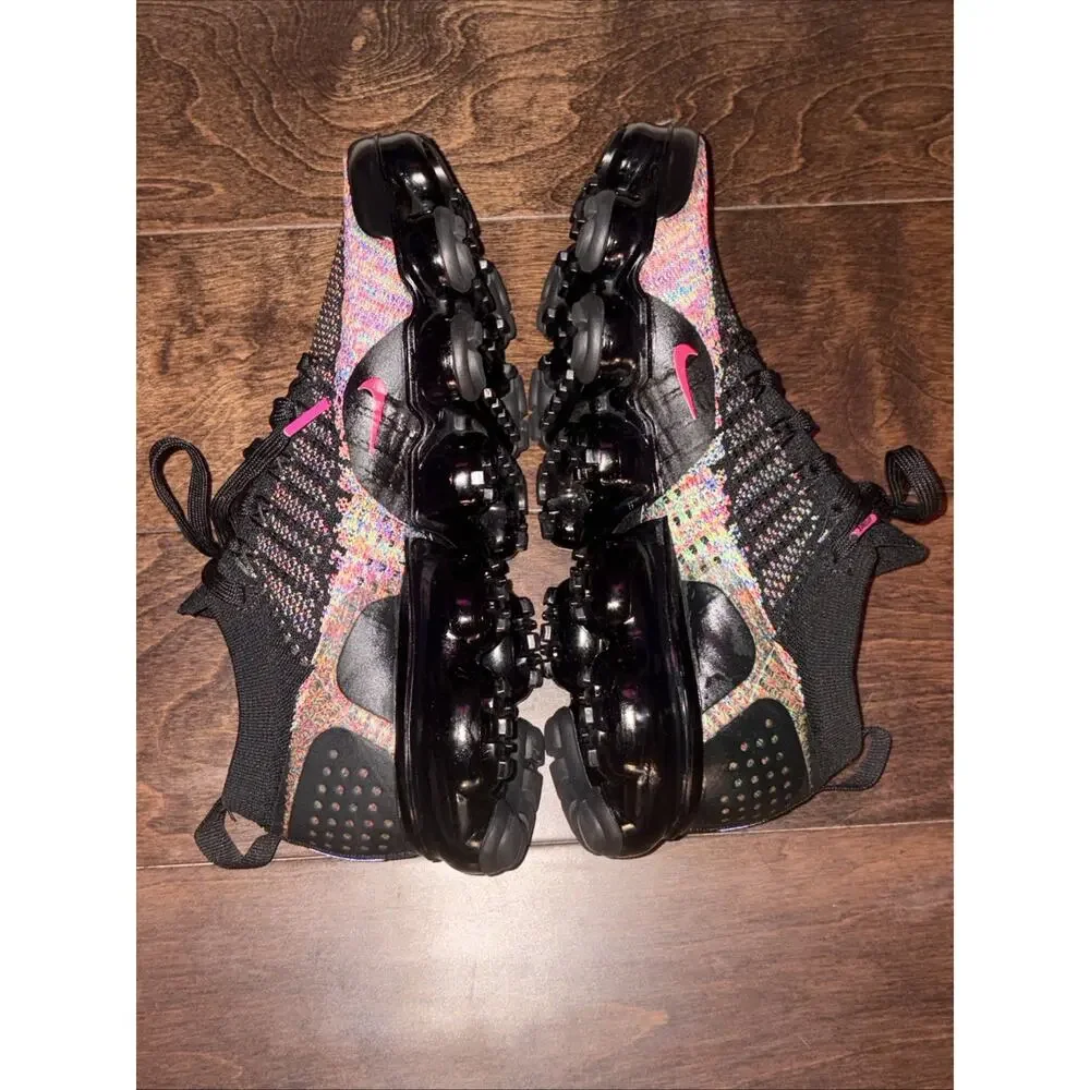 Nike Air Vapormax Flyknit 2 Women's Size 8 Running Shoes Multicolor